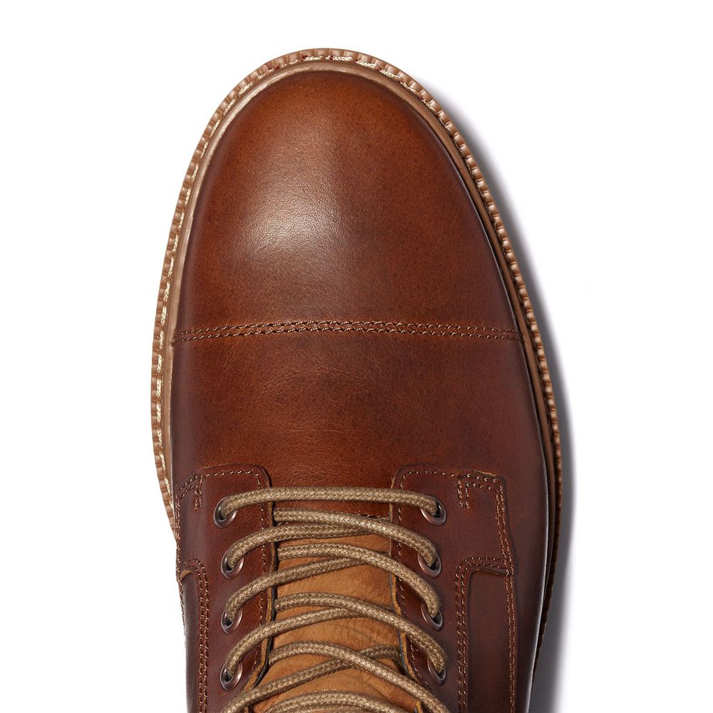 Botas de Nieve Timberland Hombre Port Union Waterproof Marrones - Chile CHS-456329